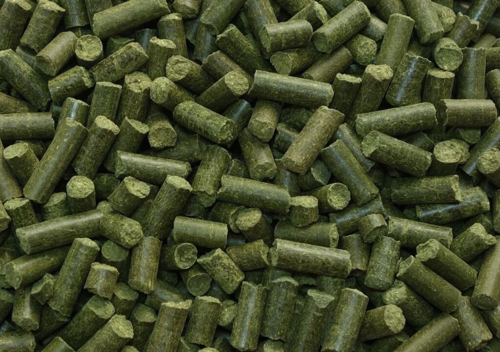 Kale pellets